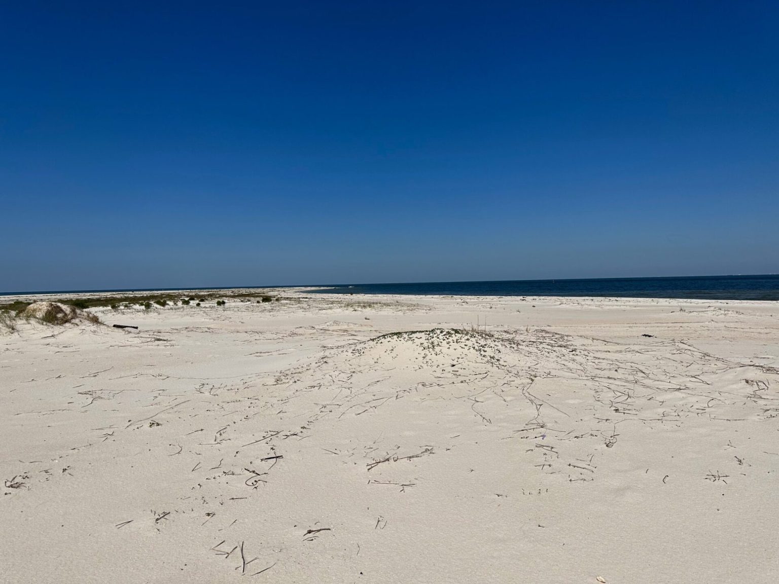 White sand beach on the Louisiana Capital Region